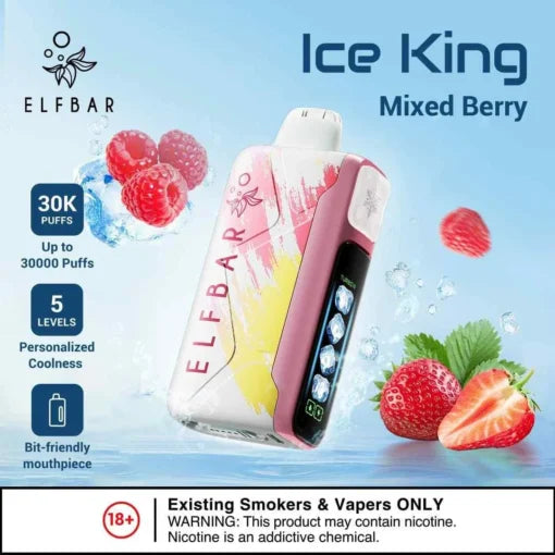 Elf Bar Ice King – Mixed Berries – 30K product photo