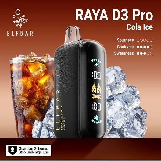 Elf Bar Raya D3 Pro 30K – Cola Ice main product photo
