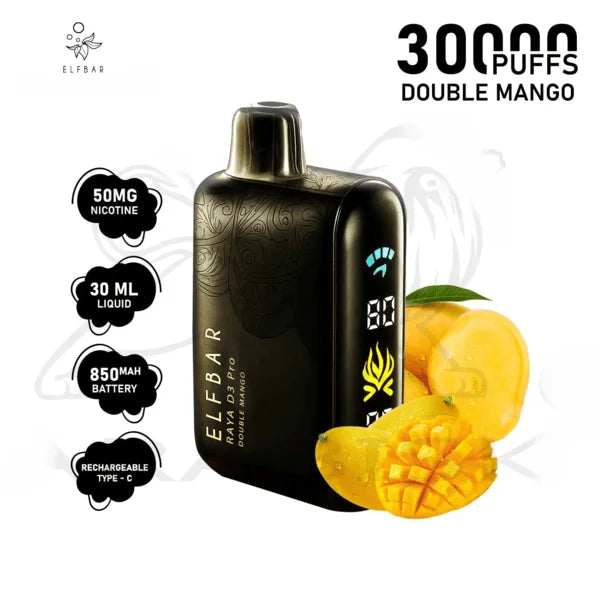 Elf bar Raya d3 pro -30k Double mango product photo