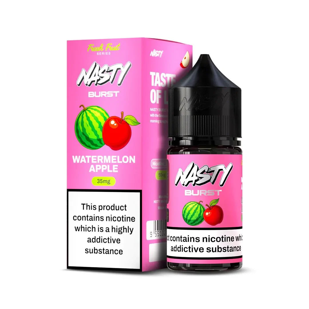 Nasty Burst Nic salts – Watermelon bubblegum product photo