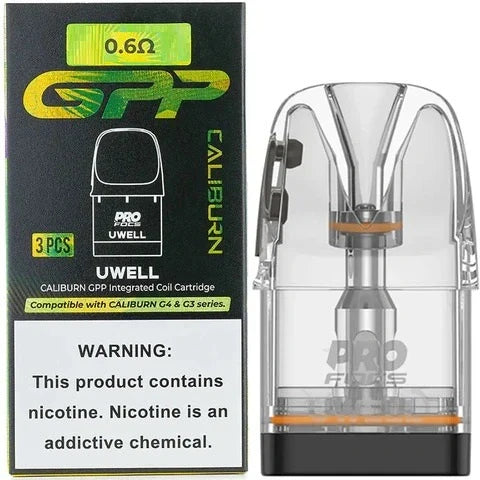 Uwell Caliburn GPP Replacement Pod (0.6Ω) - Vape Shop Pune