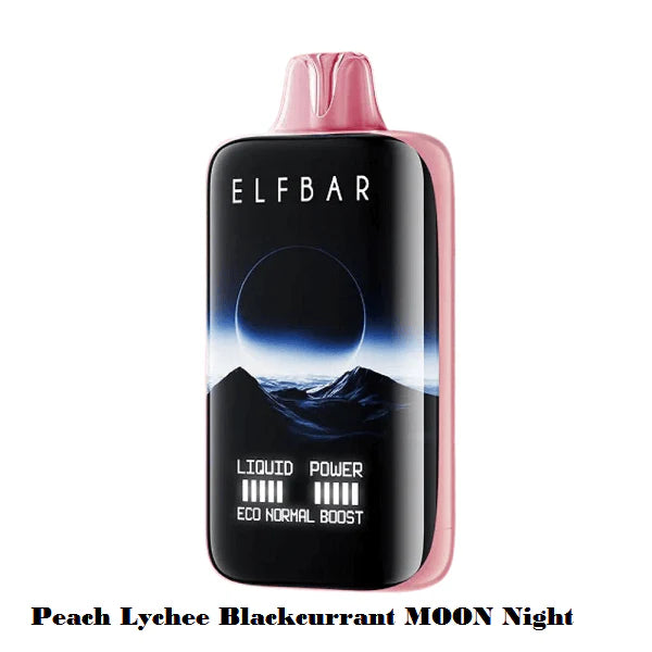 Elf Bar MoonNight 40K – Peach Lychee Blackcurrant product photo