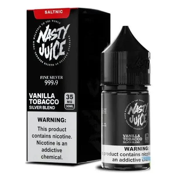 Nasty Burst Nic salts – Vanilla tobacco product photo