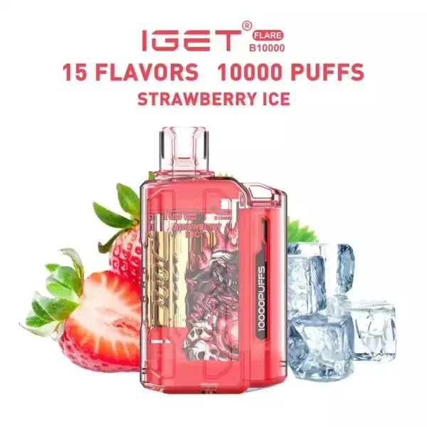 IGET FLARE B10000 – Strawberry ice product photo