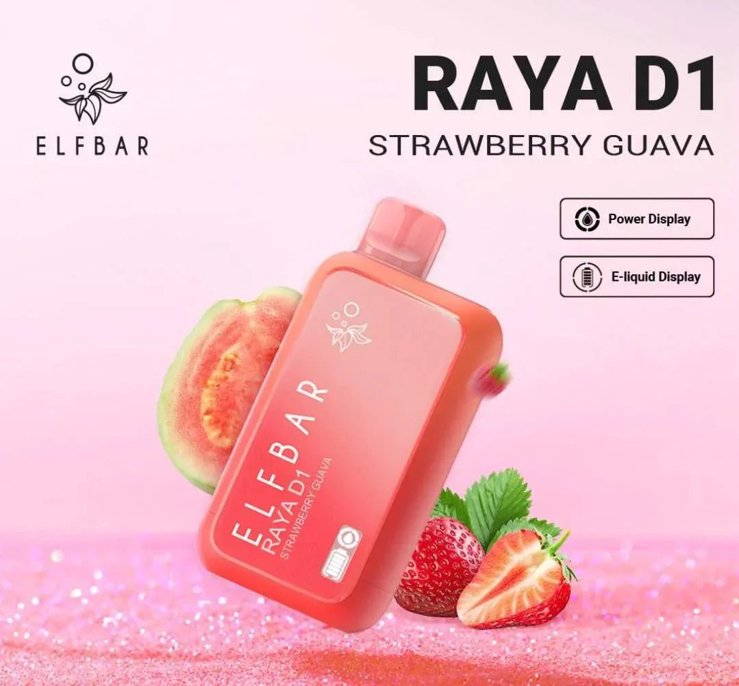 ELF BAR RAYA D1 – Strawberry Guava product photo